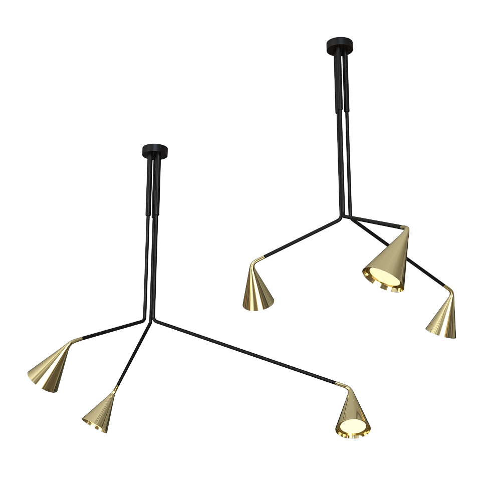 TOOY  - Ceiling lamp Gordon 561.13abc 3D Model