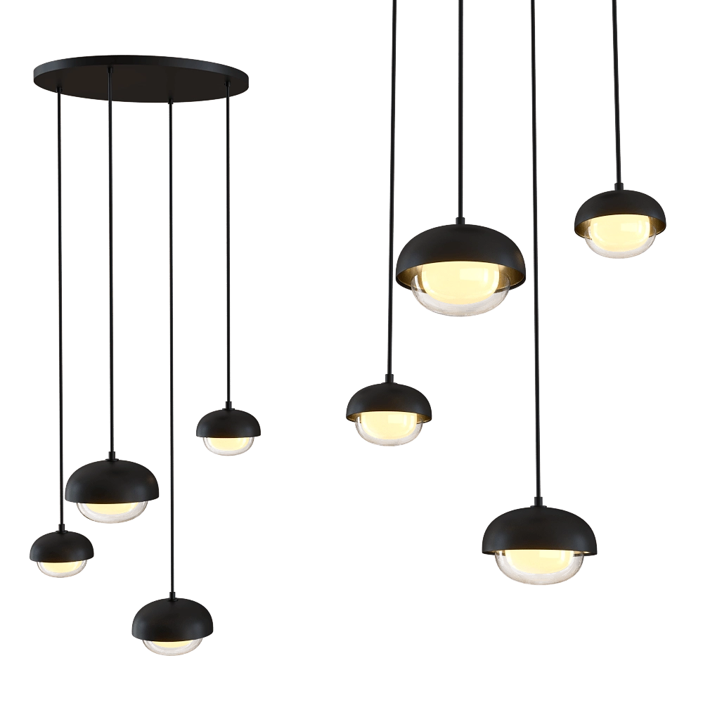 TOOY  - Ceiling lamp Muse 554.14 3D Model