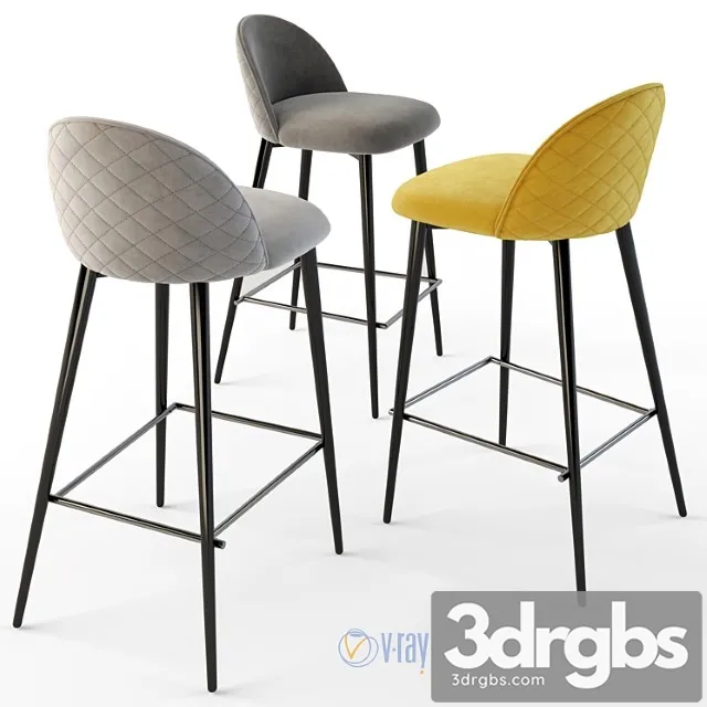 Top concept. bar stool marcus. 2 3D Model Free