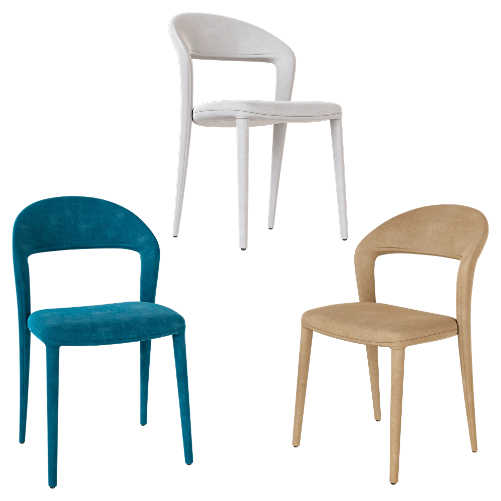 Top concept - Chair Asti 3D Model
