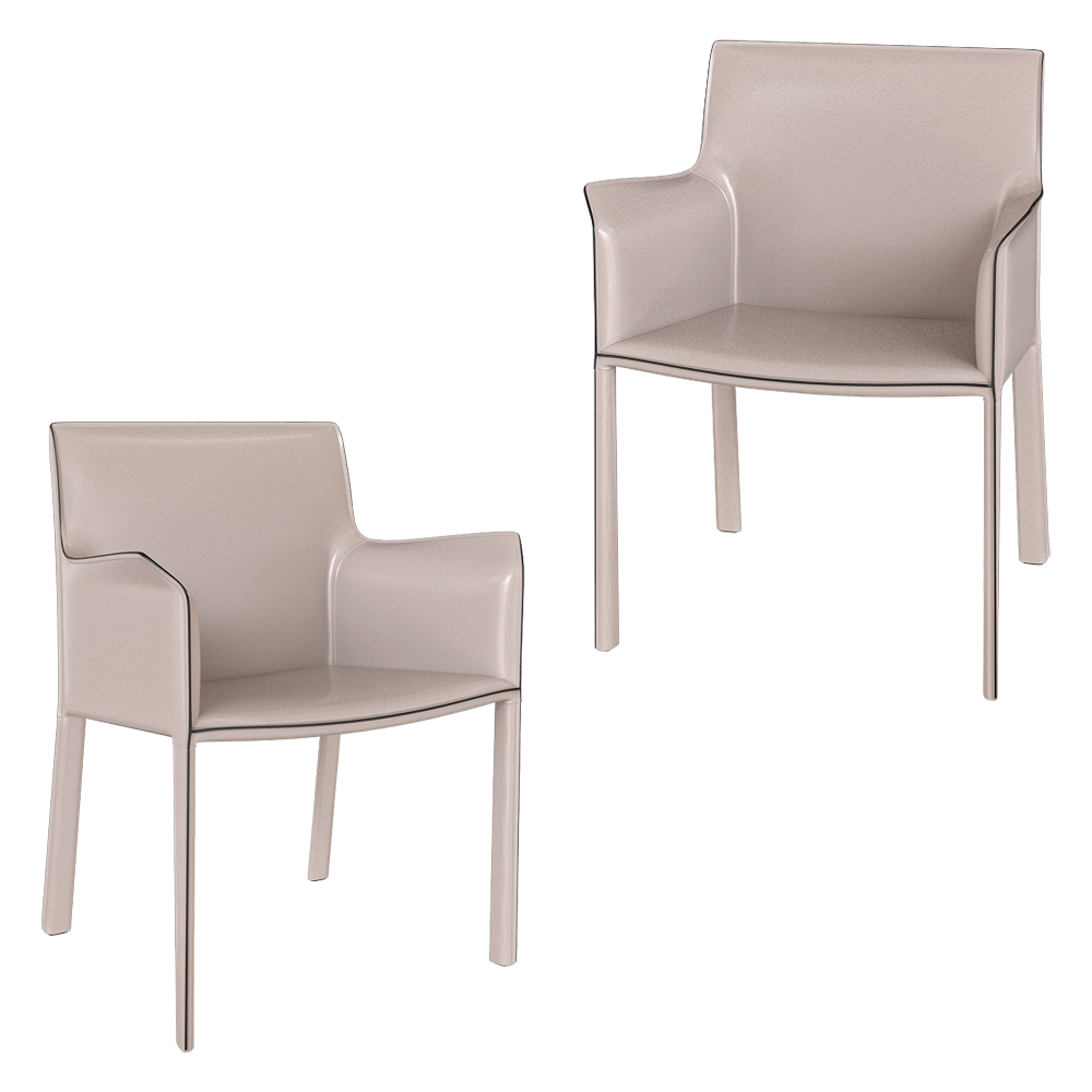 Top concept - Chair with armrests Barrie 3D Model