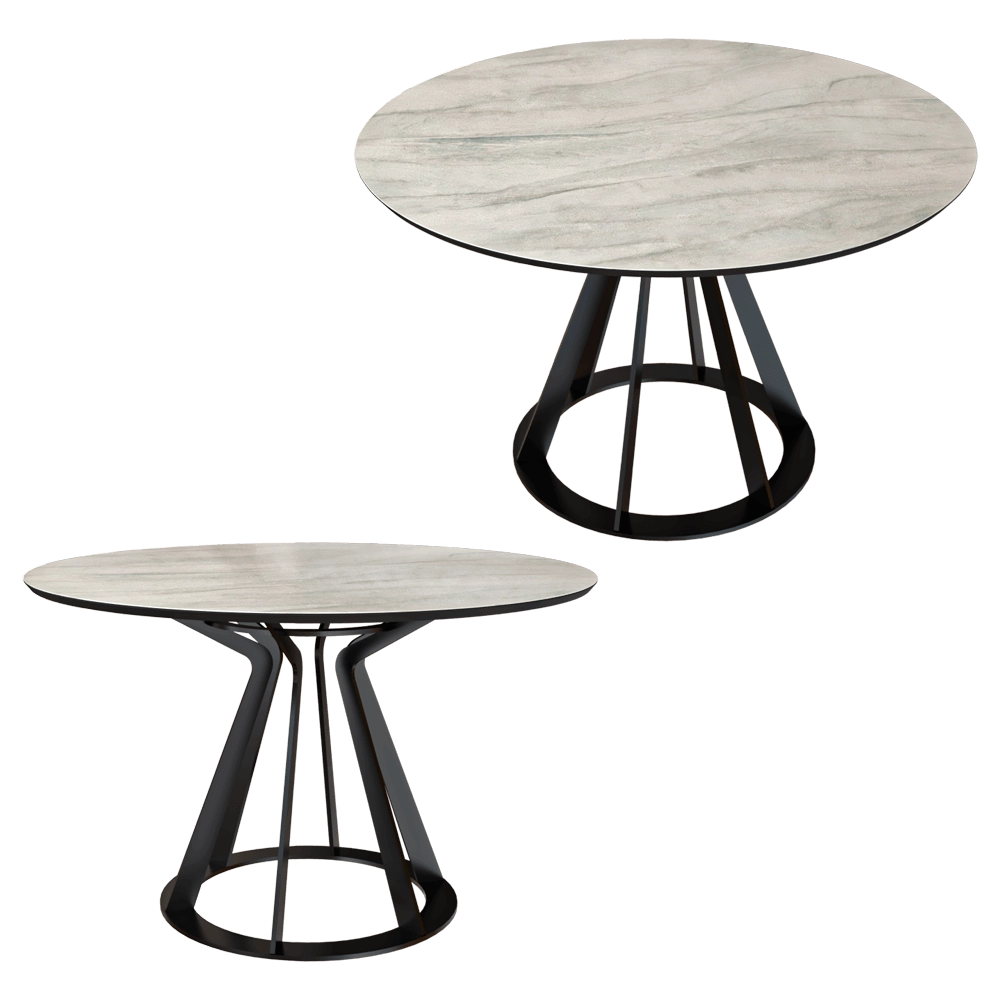 Top concept - Round table Mercury 120 3D Model
