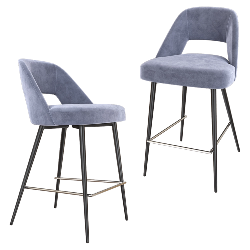 Top concept - Semi-bar chair Dante 3D Model