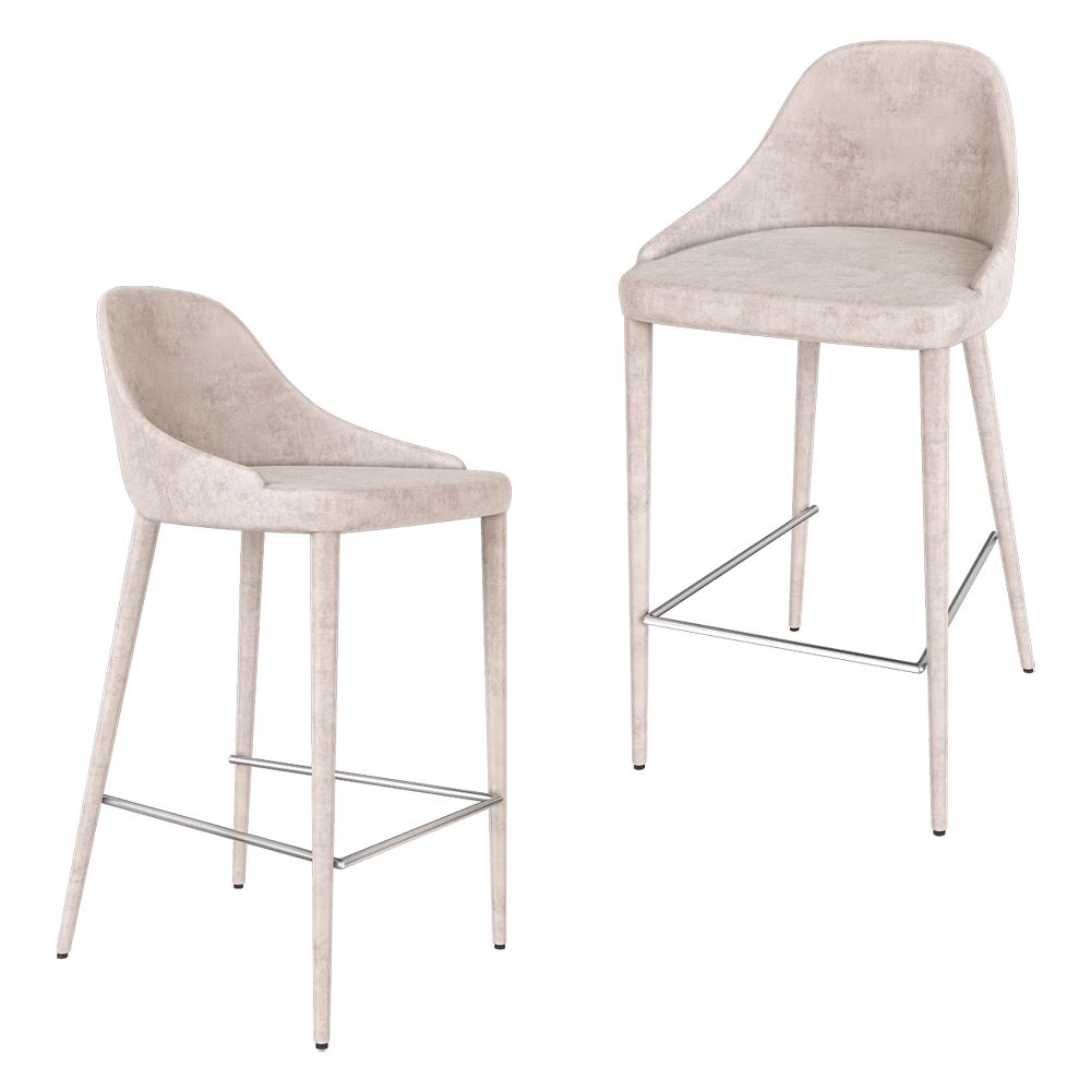 Top concept - Semi-bar chair Douglas 3D Model