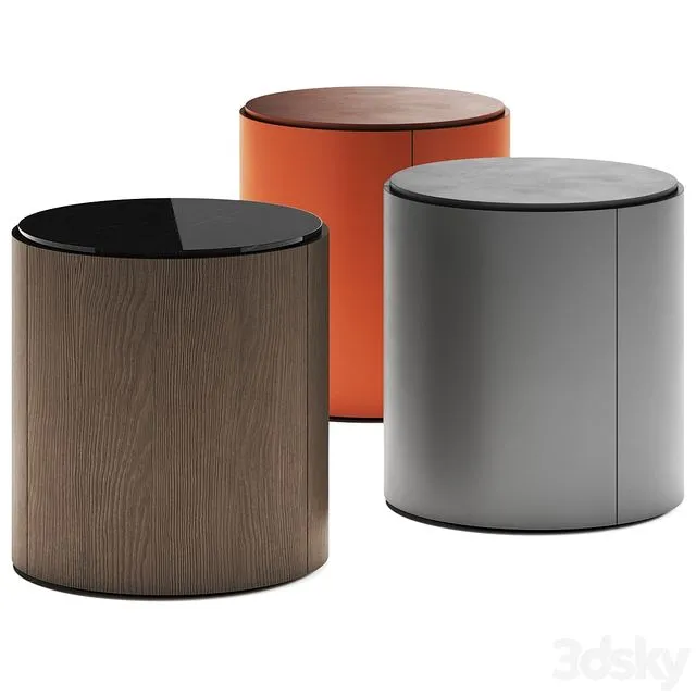 Top Lema Bedside Cabinet 3D Model