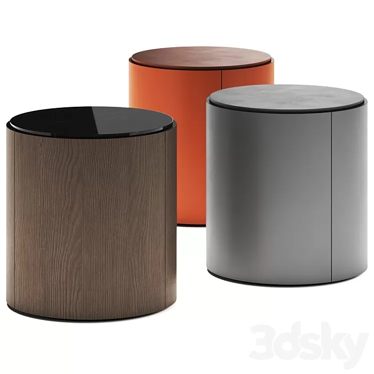 Top Lema Bedside Cabinet 3D Model Free