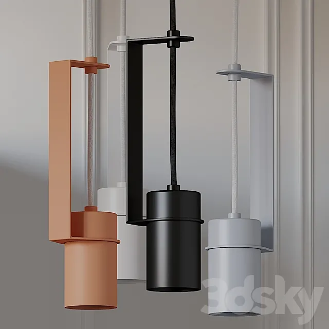 Top Top 90 ° Pendant Lamp From FILD 3D Model