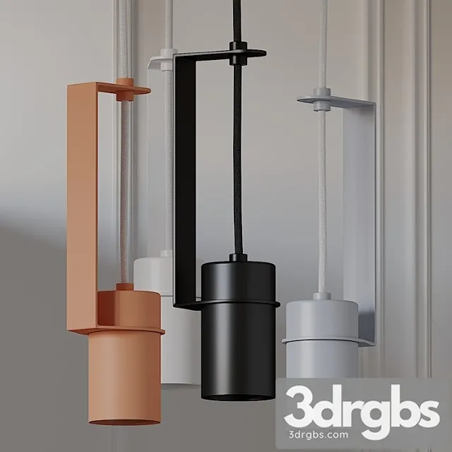 Top Top 90deg Pendant Lamp From Fild 3D Model Free
