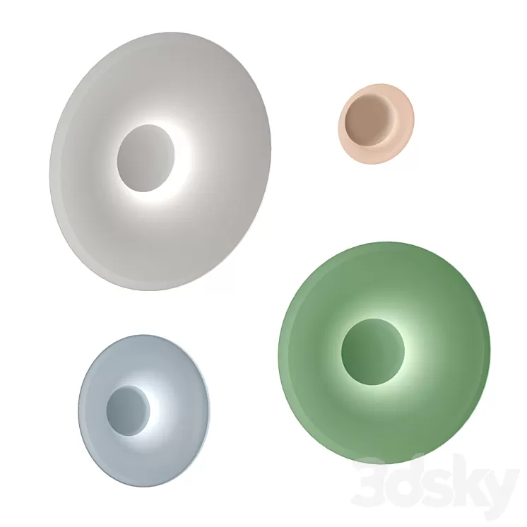 TOP Wall lamp By Vibia 3D Model