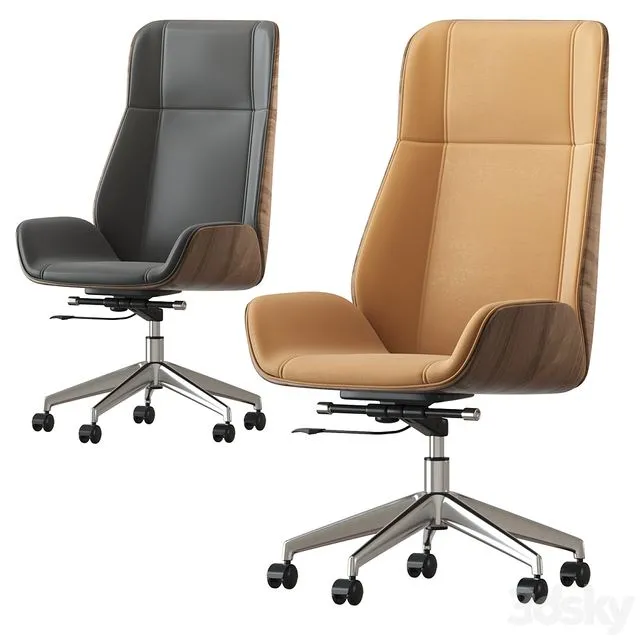 TopChairs Crown King 3D Model
