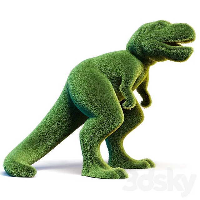Topiary Tyrannosaurus 3D Model