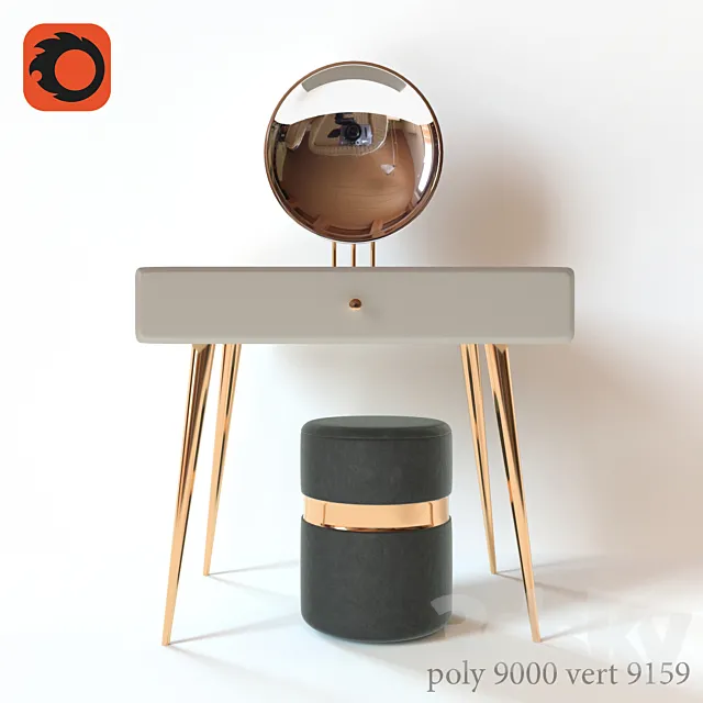Topim mirror 3D Model