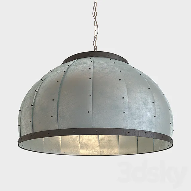 Toplicht | HL Diesel antik silver 3DModel