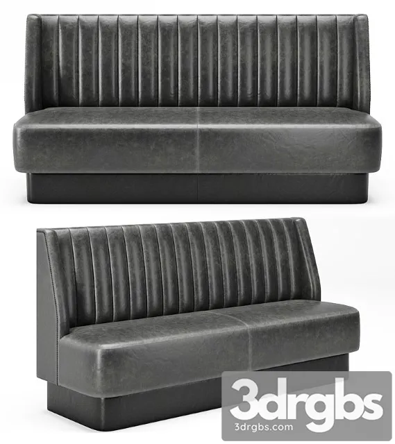 Toposworkshop stripes bar sofa 2 3D Model Free