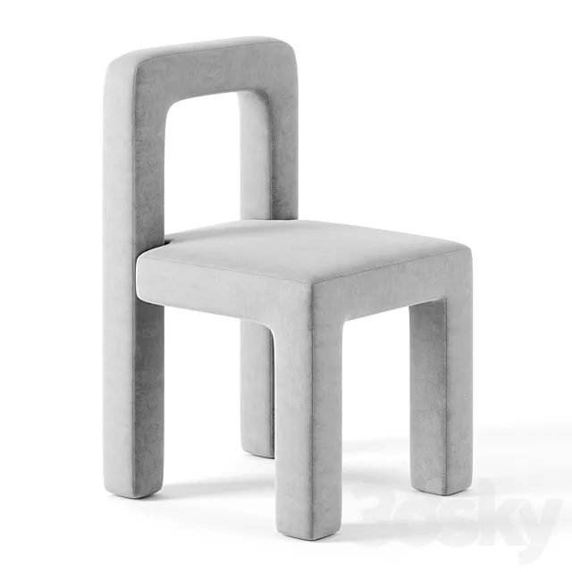 Toptun Dining Chair by Faina Collection 3D Model
