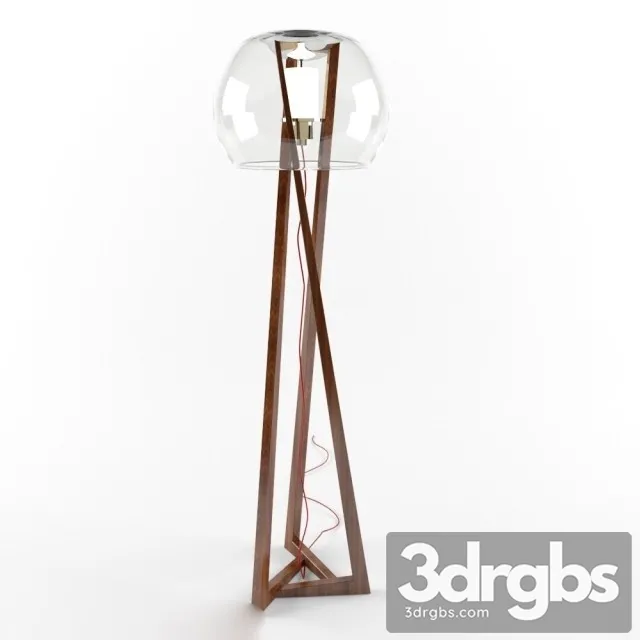 Torchiere Cattelan Compass 3D Model Download
