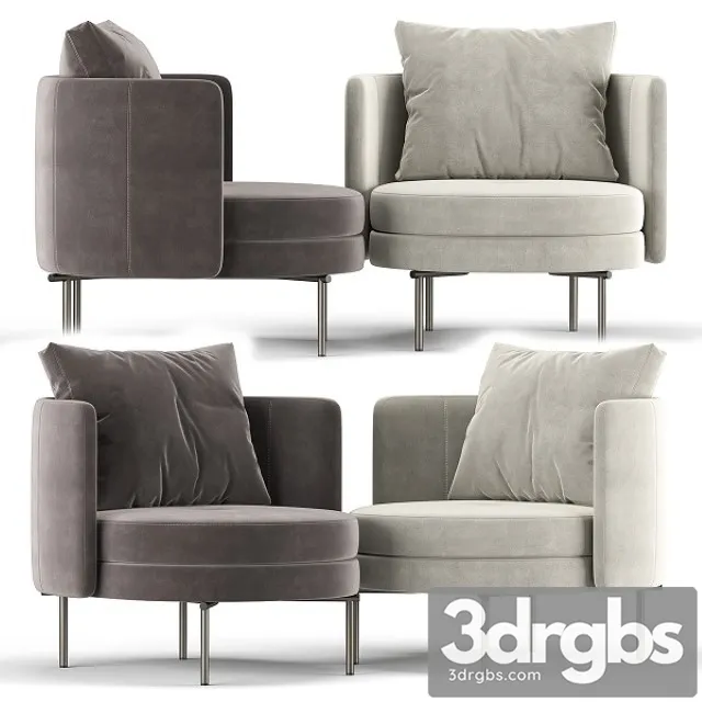 Torii Armchair 3D Model Free