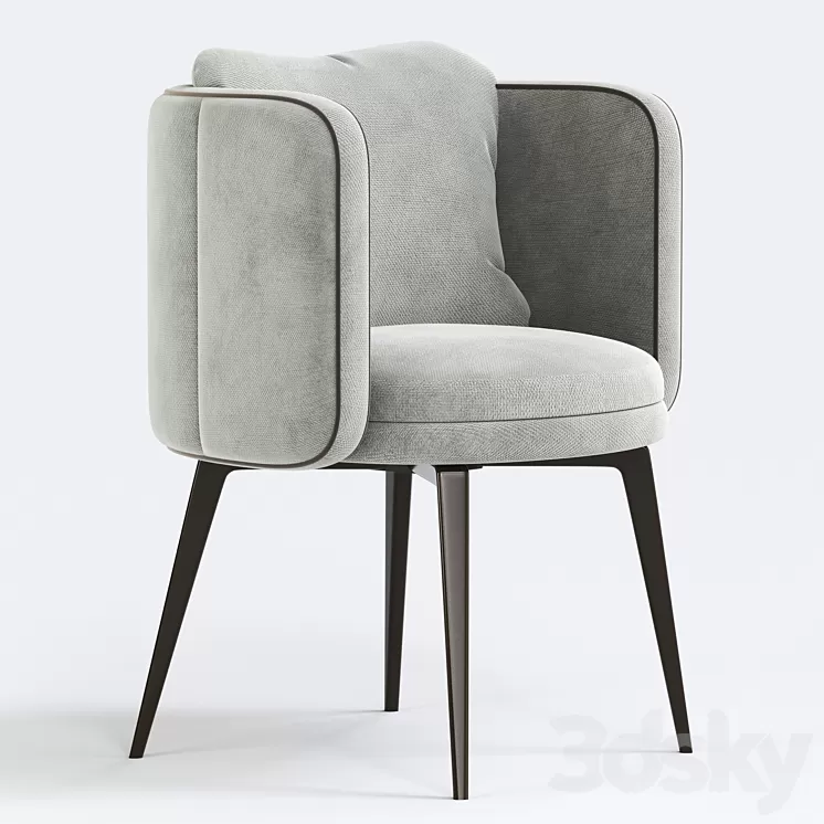 TORII chair  Minotti 3D Model
