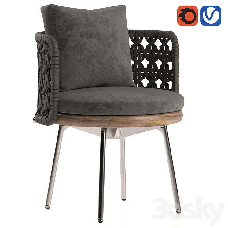 Torii Nest Outdoor Chair by Minotti Free Download