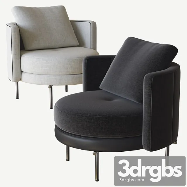 Torii small armchair minotti