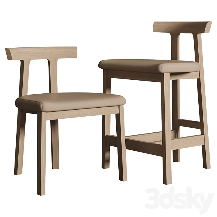 Torii Stool 3D Model Free