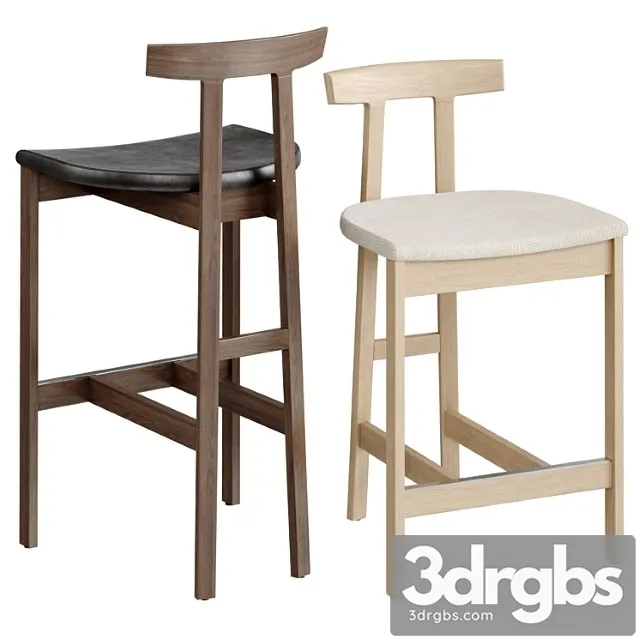 Torii Stool By Bensen 3D Model Free