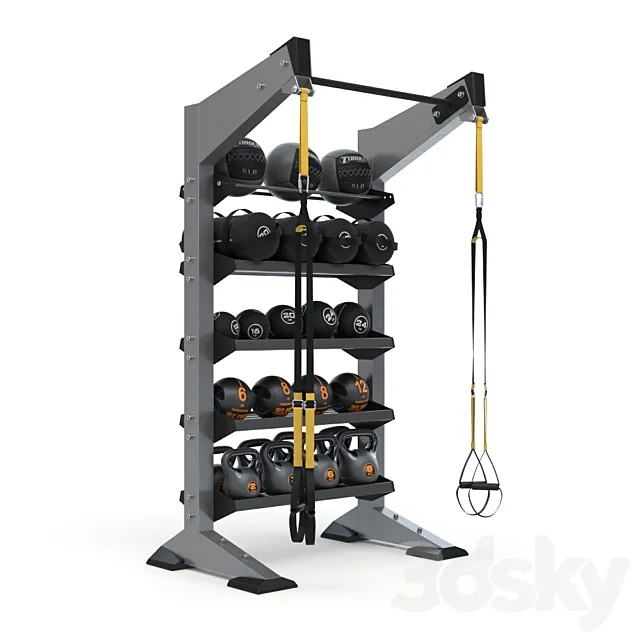 Torque Fitness - X-Create 1-Module Storage Wall Free Download