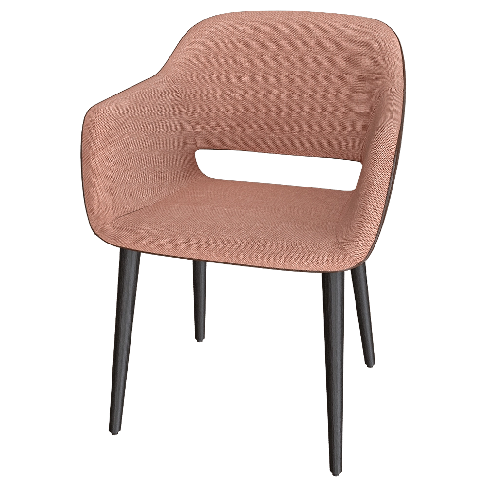 Torre Furniture  - Armchair MAGDA-04 base 100 3D Model