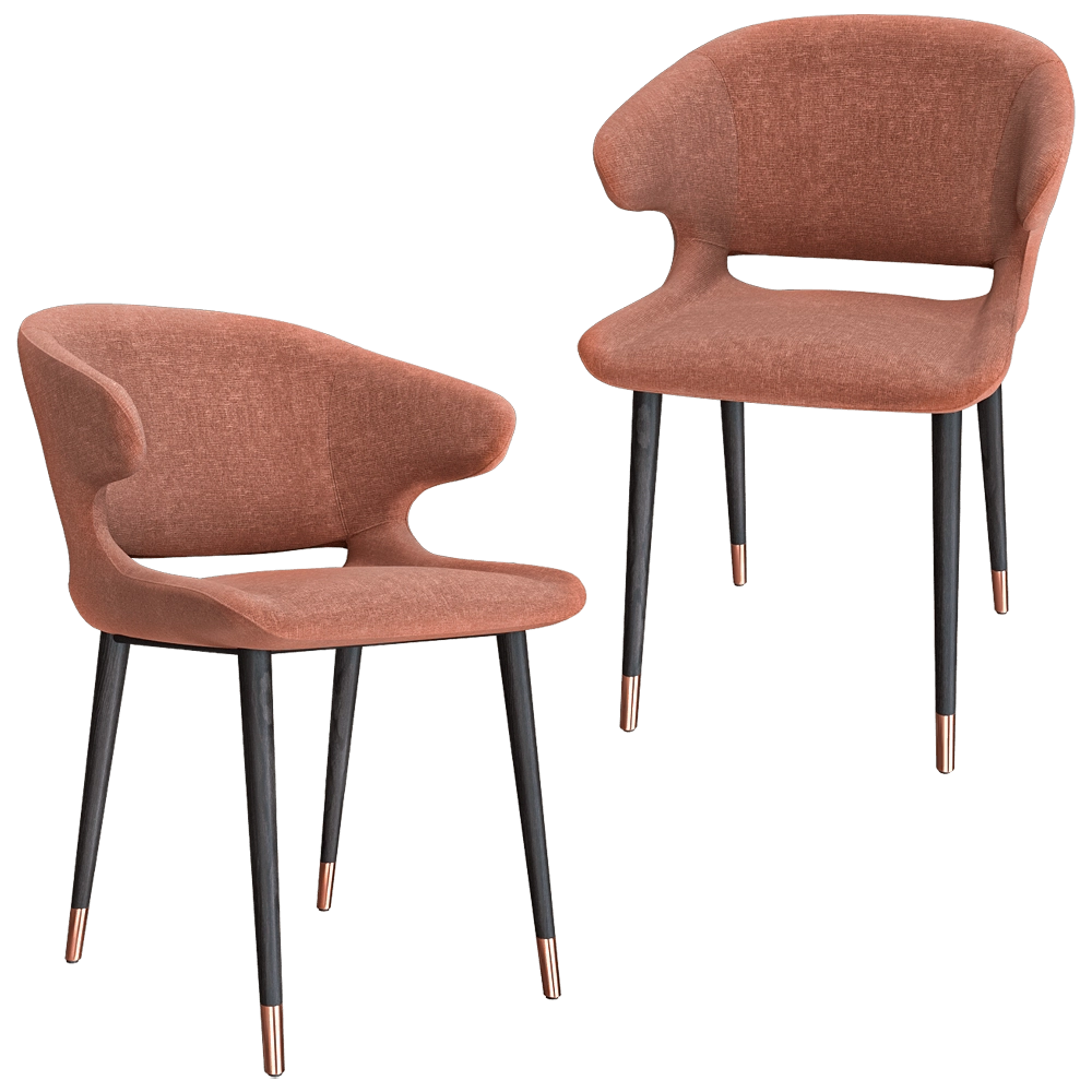 Torre Furniture  - Armchair MARGOT-04 base 100 3D Model