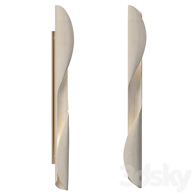 TORSADE CERAMIQUE WALL SCONCE Free Download