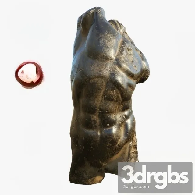 Torso Sculpture 3D Model Free