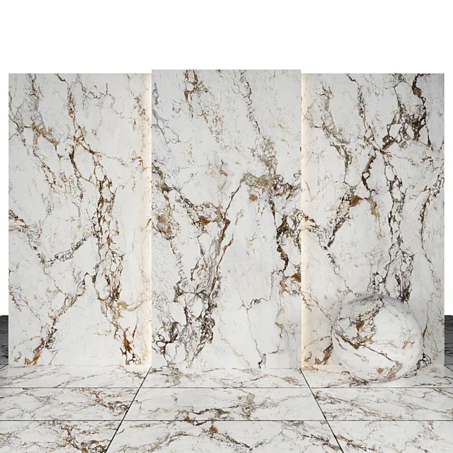 Tortona White Marble 3D Model
