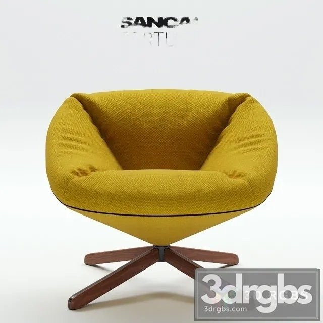 Tortuga Sancal Armchair 3D Model Free