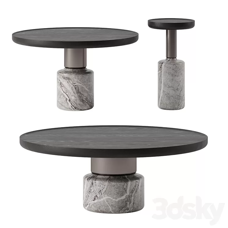 Torus Coffee Tables by District Eight 3D Model
