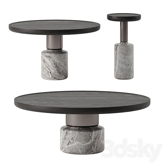 Torus Coffee Tables by District Eight 3DModel