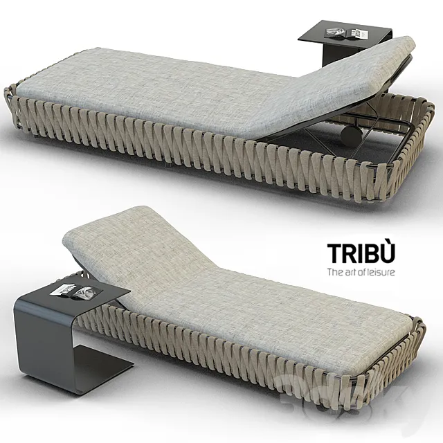 Tosca Lounger Tribù 3D Model