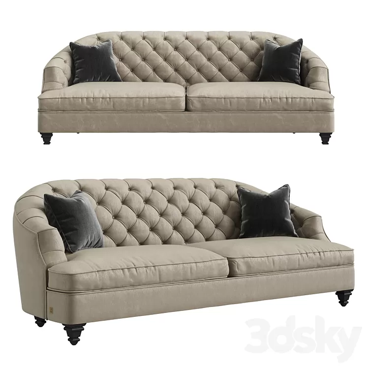 Toscanova Savon Sofa 3D Model