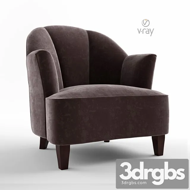 Tosconova. armchair shell. 3D Model Free