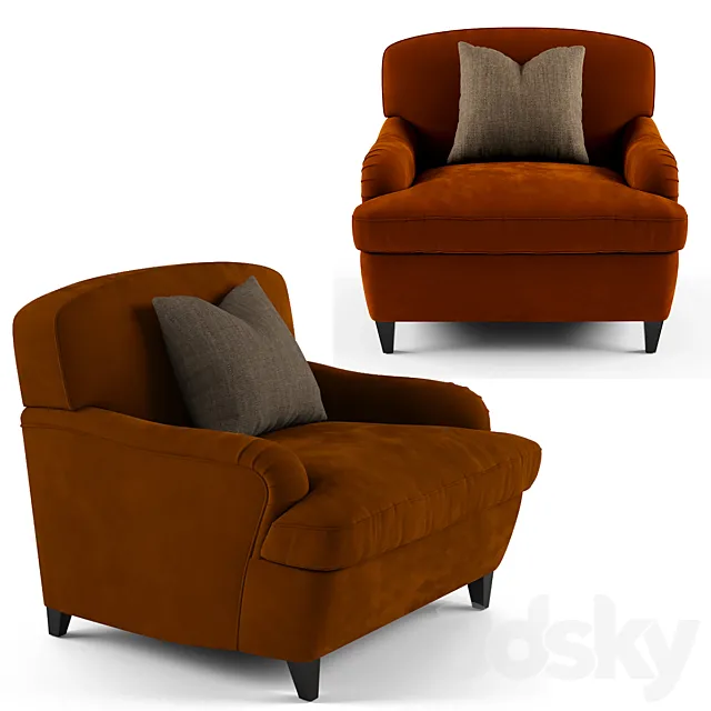 Tosconova Clayton armchair 3DModel