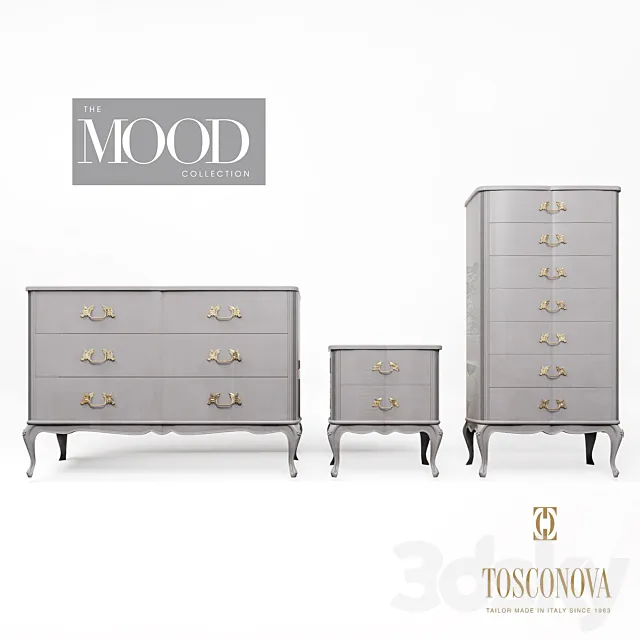 Tosconova "The Mood" chests of dwarwes 3DModel