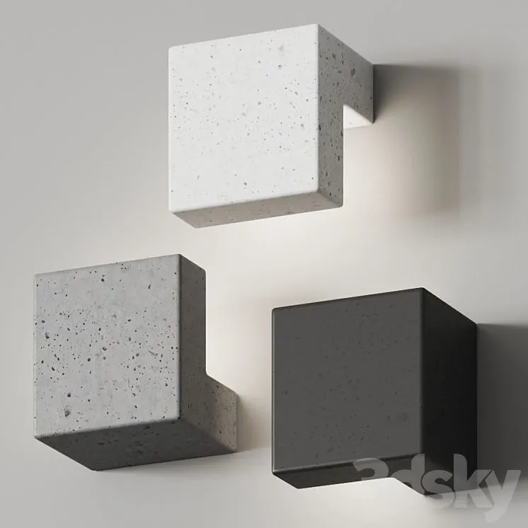 Toscot Edge Wall Lamp 3D Model