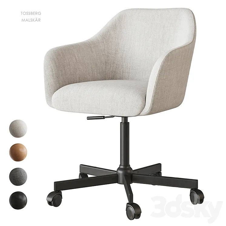 TOSSBERG IKEA Office chair 3D Model Free