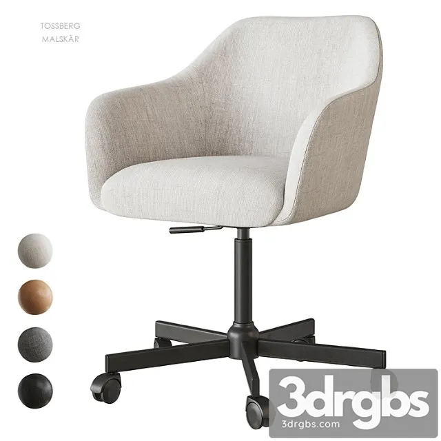 Tossberg Ikea Ofisnoe Kreslo 3D Model Free