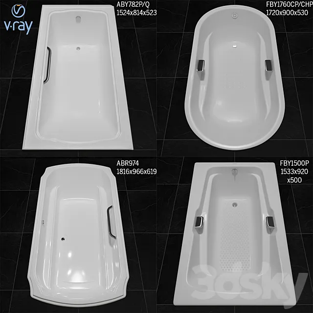 Toto bathtub 3DModel