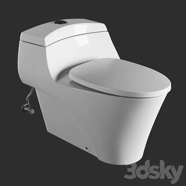 Toto CW823NJ 3D Model Free