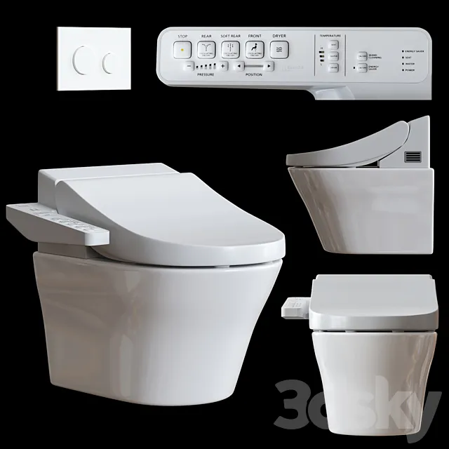 TOTO Washlet EK 2.0 3DModel