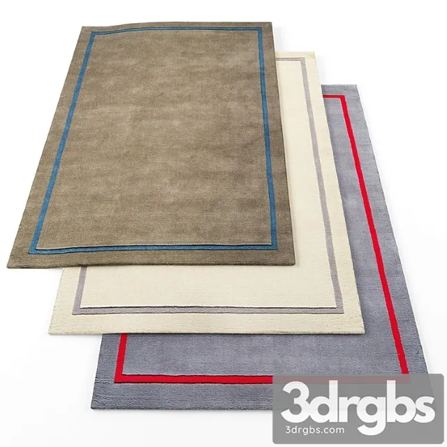 Toulemonde bochart rugs6 3D Model Free