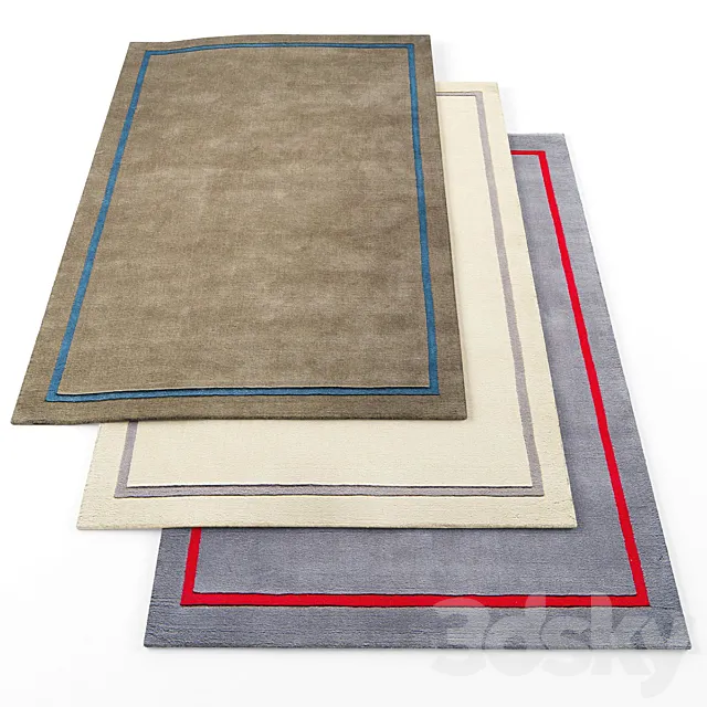 Toulemonde Bochart rugs6 3D Model