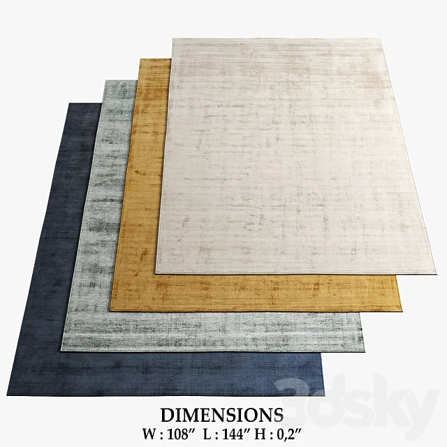 Toulemonde Bochart Rugs_455 3D Model