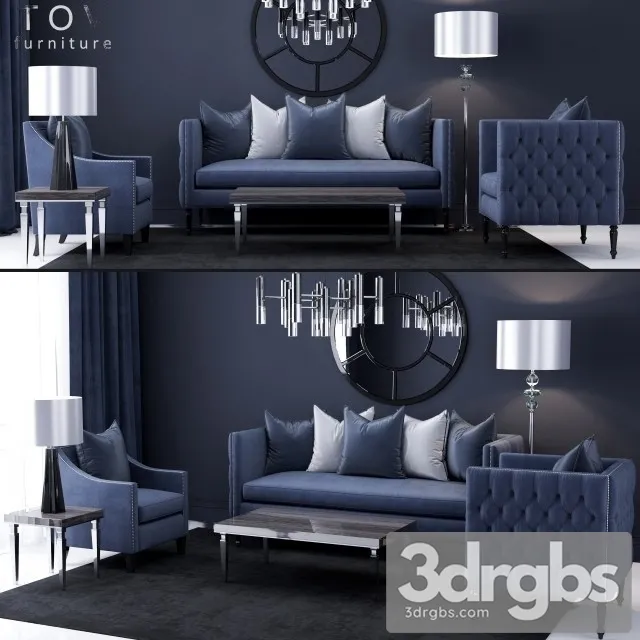 Tov Furniture Collection Products 3D Model Free